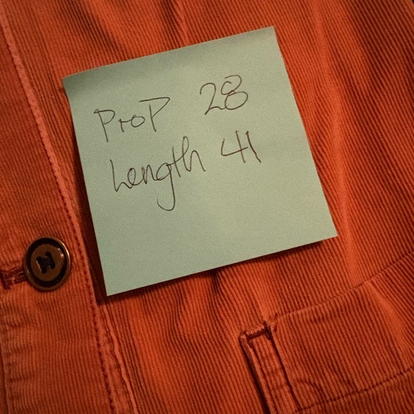 Pilcro Oversized Dusty Salmon Jacket Dress. Different Color Than Shown Here - Picture 3 of 11